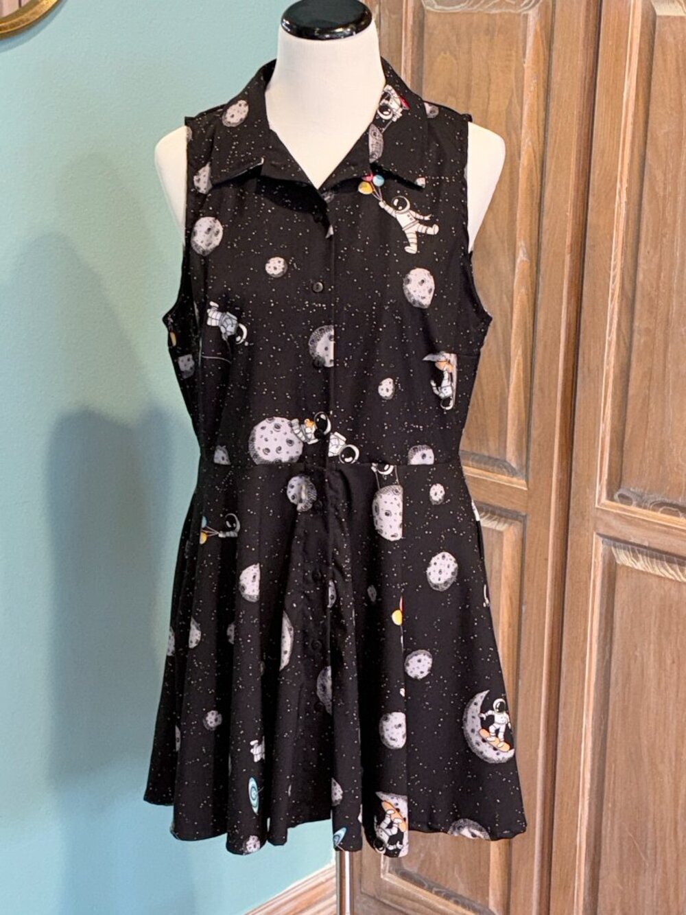 Custom OOAK Blackmilk BTS Skater SPACE PARK Size L